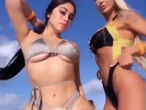 Jailyne Ojeda!!! Have fun with her friend – New video OLF leakd