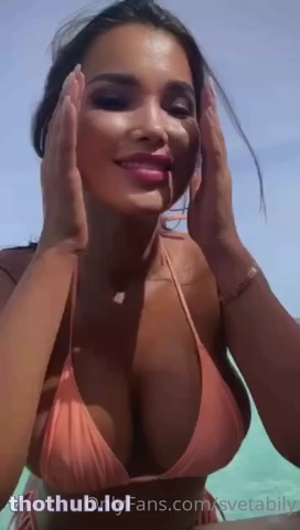 Sveta Bily Hot Nude Show Boobs so hot