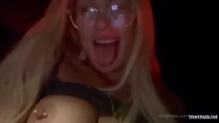 Tana Mongeau nude show big boobs on bedroom