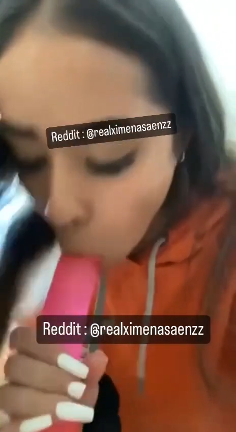 Ximena Saenz Blowjob with Dildo – Hot Video