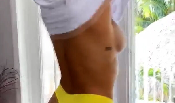 Paige VanZant Topless Outdoor New Video Onlyfans Leaked