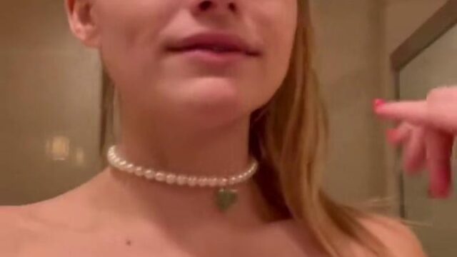 Megnutt02 Nude Topless Thong Selfie Video Leaked