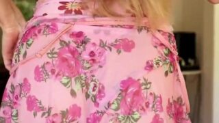 Caroline Zalog Night Slips Try On Video Leaked