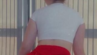 Lauren Alexis Nude Twerking In Red Skirt Video Leaked