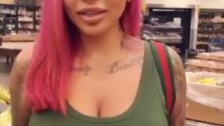 Brittanya Razavi Nude Masturbating In Walmart Bathroom!