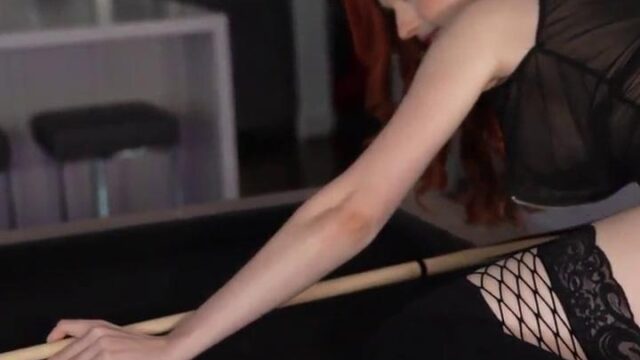 Amouranth Pool Table Teasing Video Leaked