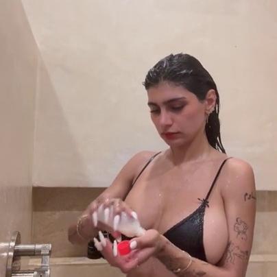 Mia Khalifa Shower Big Tits Nude Onlyfans Leaked Video Leaked OnlyFans – GotAnyNudes